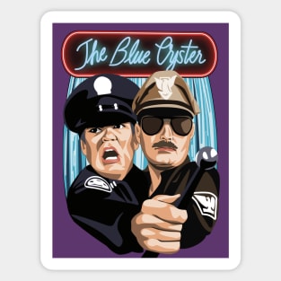 The Blue Oyster Sticker